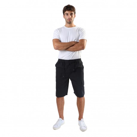 SHORT PANT WITH PATCH AND POCKETS, M233